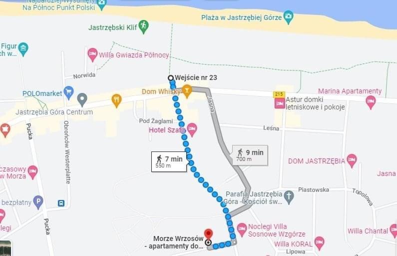 Apartament Morze Wrzosów Jastrzębia Góra Zewnętrze zdjęcie
